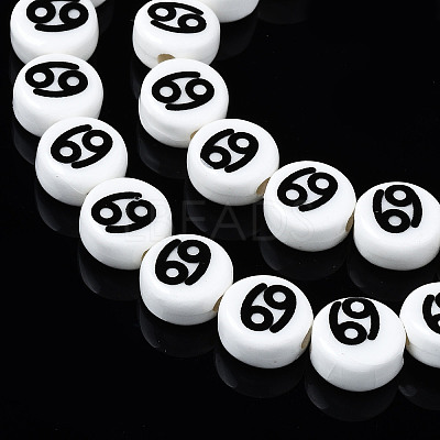 Handmade Porcelain Ceramic Beads Strands PORC-S502-032G-1
