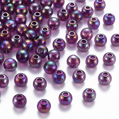 Transparent Acrylic Beads MACR-S370-B6mm-743-1