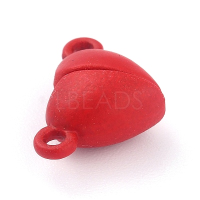 Alloy Magnetic Clasps with Loops PALLOY-P223-B01-05-1