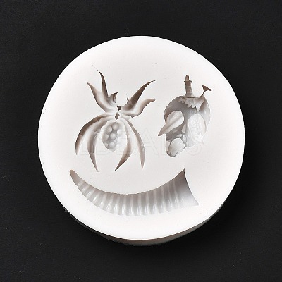 DIY Halloween Ornament Food Grade Silicone Molds DIY-G054-B01-1