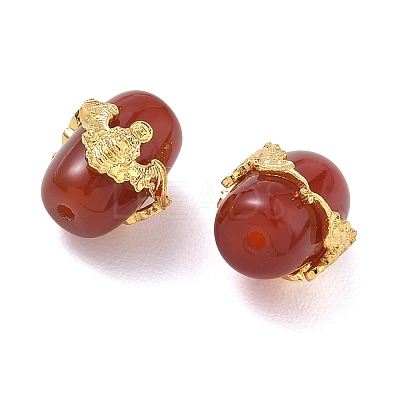Natural Carnelian(Dyed & Heated) Column Beads GG-D002-13G-02-1