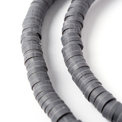 Handmade Polymer Clay Beads Strands CLAY-R089-4mm-Q062-1