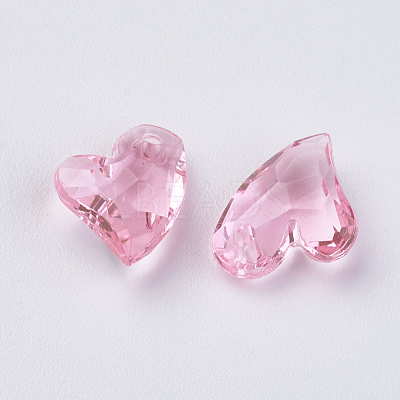 Transparent Acrylic Charms X-MACR-G055-11mm-26X-1