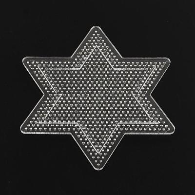 Star Pegboards for 3x2.5mm Mini Fuse Beads X-DIY-Q009-07-1