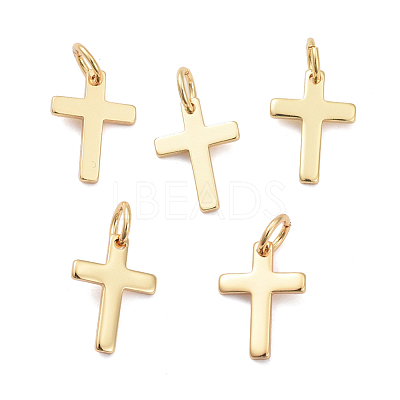 Brass Pendants ZIRC-G160-38G-1