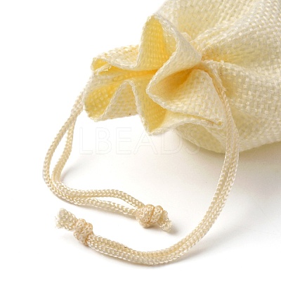 Burlap Packing Pouches Drawstring Bags ABAG-Q050-7x9-13-1
