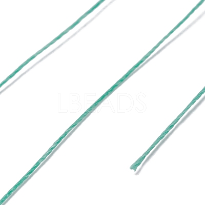 Round Waxed Polyester Thread String YC-D004-02A-129-1