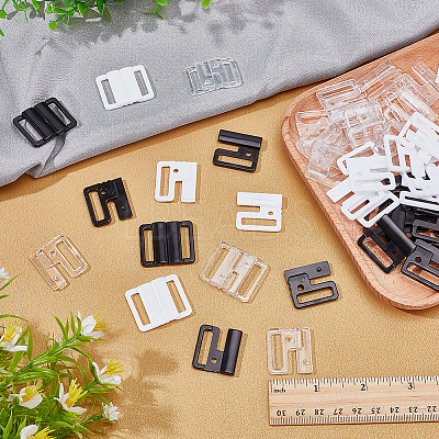 30Pcs 3 Colors Plastic Bikini Clips FIND-AR0006-50-1