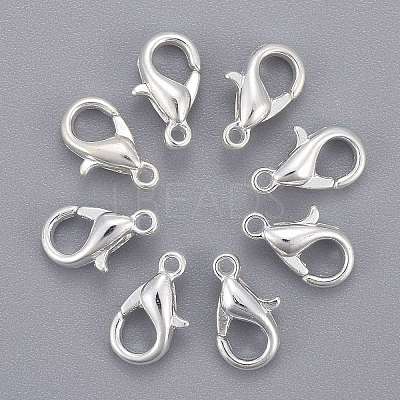 Zinc Alloy Lobster Claw Clasps E103-S-1