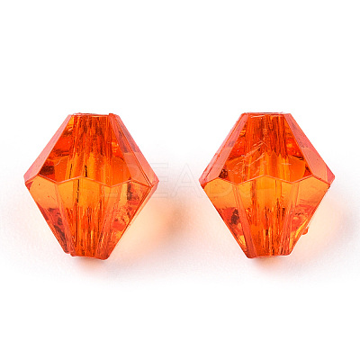 Transparent Acrylic Beads TACR-S146-8mm-30-1