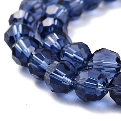 Imitation Austrian Crystal Bead Strands G-M181-10mm-20A-1