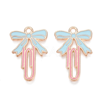 Alloy Enamel Pendants ENAM-Q004-01KCG-06-1