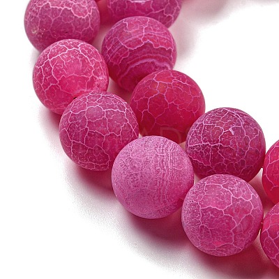 Natural Weathered Agate Beads Strands G-P538-A01-12-1