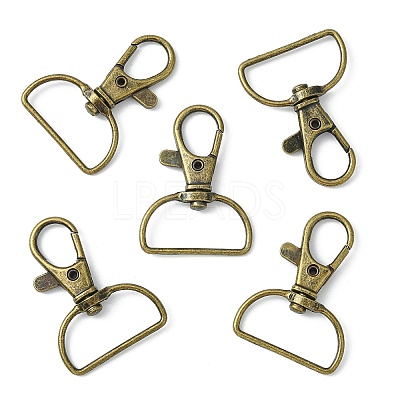 Alloy Swivel Clasps FIND-CJC0012-093AB-1