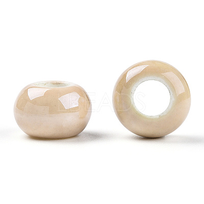 Handmade Porcelain Beads LS-X-PORC-Q219-13x9-F13-1