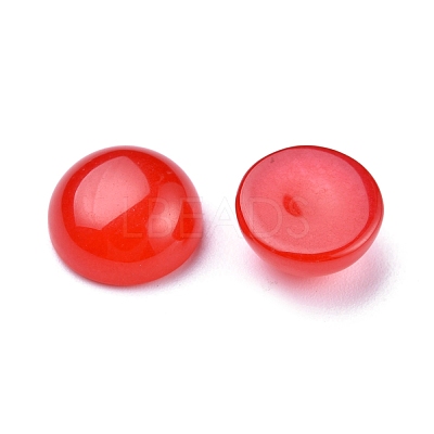Natural Jade Cabochons G-P393-R60-10MM-1