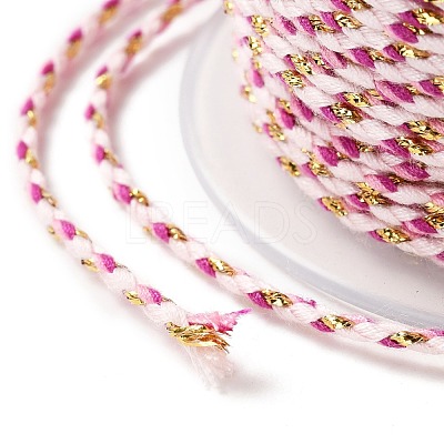 4-Ply Polycotton Cord with Metallic Thread OCOR-Z003-C13-1