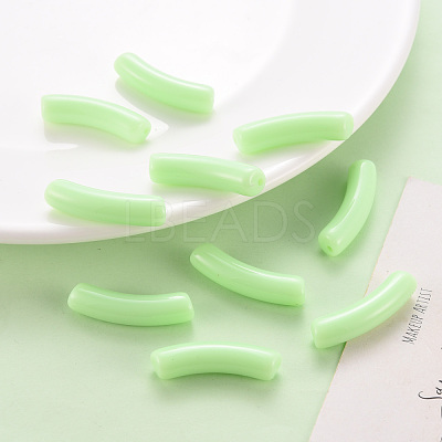 Opaque Acrylic Beads MACR-S372-002B-S028-1