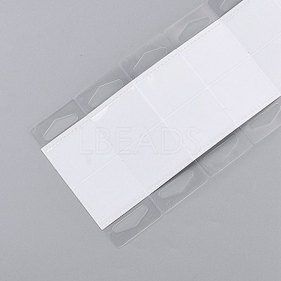 Transparent PVC Self Adhesive Hang Tabs X-CDIS-Z001-01A-1
