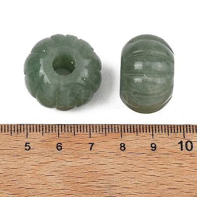 Natural Green Aventurine Carved Beads GG-CBA02C4-07B-1