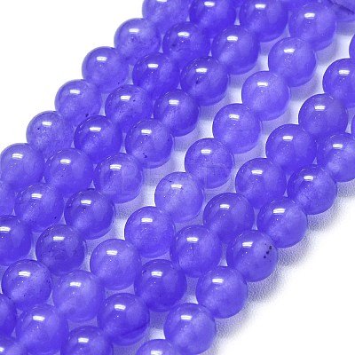 Natural Malaysia Jade Beads Strands G-L645-C01-4mm-06-1