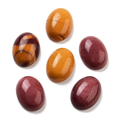 Natural Mookaite Cabochons G-G145-01B-25-1