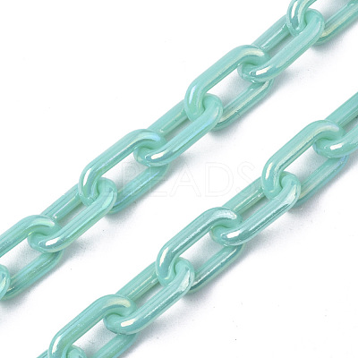 Acrylic Opaque Cable Chains X-PACR-N009-002D-1