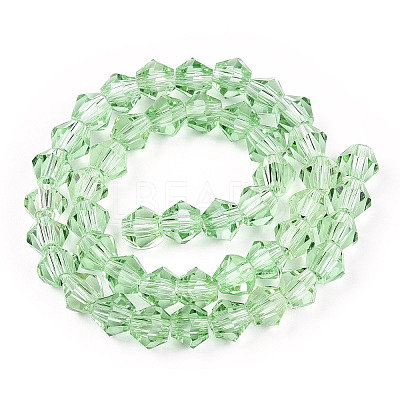 Imitation Austrian Crystal 5301 Bicone Beads GLAA-S026-6mm-16-1