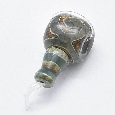 Natural dZi Agate TDZI-I002-02B-1