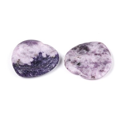 Natural Lepidolite Thumb Worry Stone X-G-N0325-01D-01-1