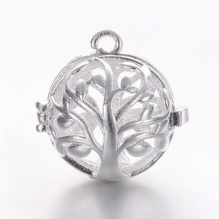 Brass Cage Pendants LS-KK-K173-03S-1