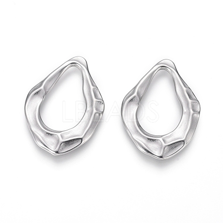 Tarnish Resistant 304 Stainless Steel Bumpy Pendants STAS-G214-60P-1