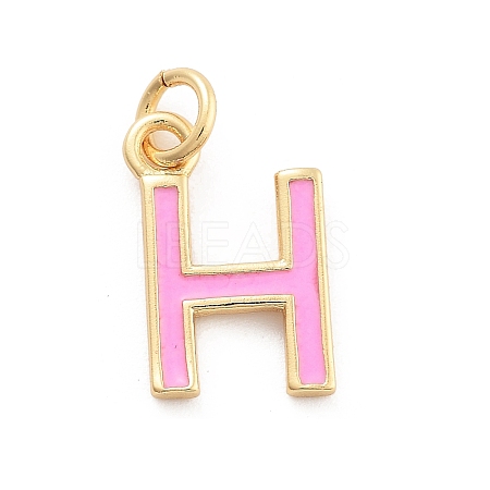 Rack Plating Brass Pendants KK-C065-02H-G-1