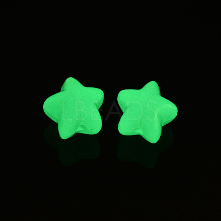 Luminous Acrylic Beads MACR-N009-009-A01-1