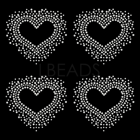 Glass Hotfix Crystal Rhinestone DIY-WH0349-327C-1