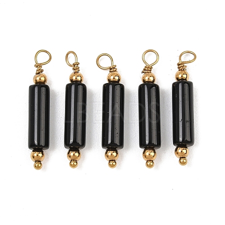 Natural Obsidian Pendants GG-CBA5E56-01G-03-1