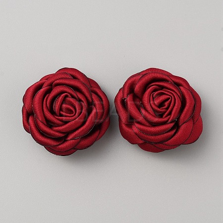Polyester Shoe Buckle Clip FIND-WH0139-54B-1