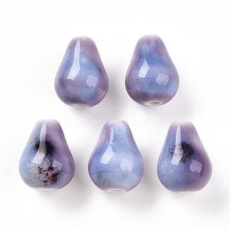 Handmade Porcelain Beads PORC-N008-05G-1