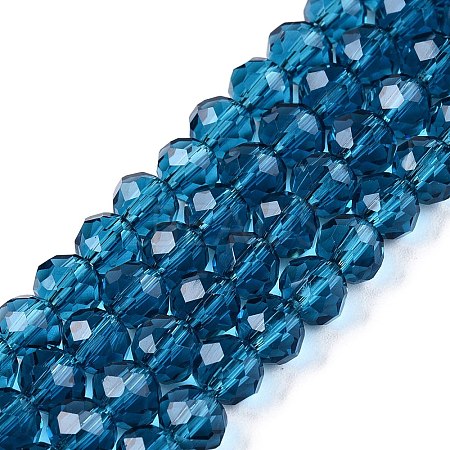 Glass Beads Strands EGLA-A044-T6mm-D27-1