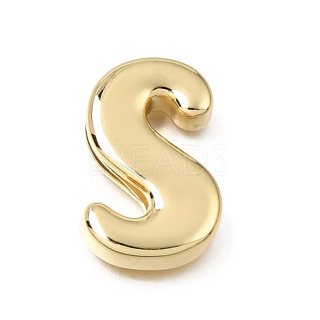 Brass Slide Charms KK-Z163-01G-S-1