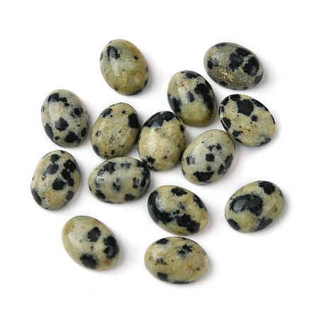 Natural Dalmatian Jasper Cabochons G-A094-01B-51-1