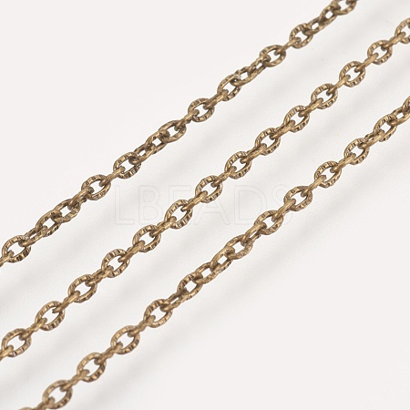 Iron Textured Cable Chains CH-0.6YHSZ-AB-1