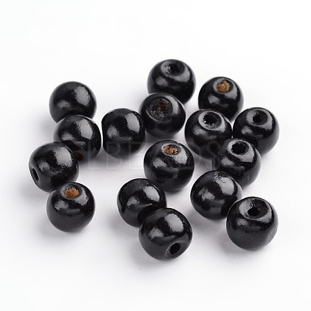 Natural Maple Wood Beads X-TB12mmY-12-1