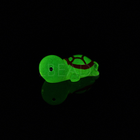 Luminous Translucent Resin Sea Animal Cabochons RESI-D055-01A-1