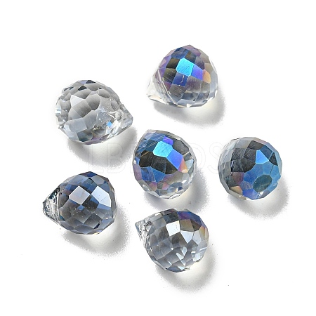 Electroplate Glass Beads EGLA-A041-02-HR03-1