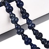 Natural Lapis Lazuli Beads Strands G-C039-A06-1