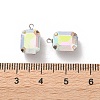 Rhinestone Pendants RGLA-P038-02P-08-3