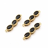 Rack Plating Eco-Friendly Brass Micro Pave Cubic Zirconia Pendants X-KK-K165-27G-02-1