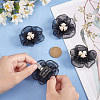 4Pcs Polyester Tulle Shoe Decorations AJEW-FG0003-31-3