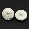 Taiwan Acrylic Rhinestone Shank Buttons BUTT-F025-R13mm-C10-2